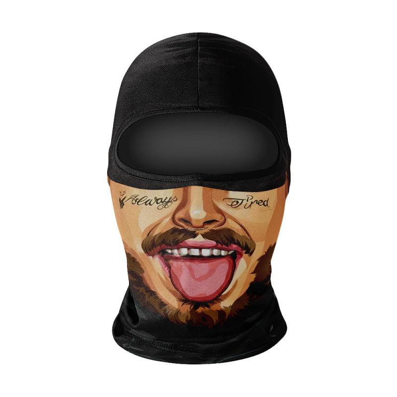Unisex Ice Silk Breathable Motorcycle Face Mask for Summer Riding & Sun Protection