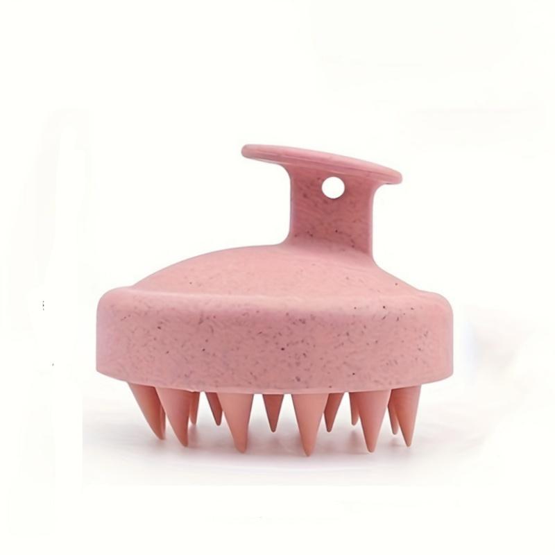 Silicone Shampoo Brush Scalp Soft-Grip Head Massager Anti-Itching Hair Washing Combs Dead Skin Removing Home Salon Hair Care Too