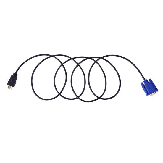 DOONJIEY Converter Cable High Resolution Fast Transmission Plug-And-Play Male To VGA 1080P Male PVC Video Adapter Cord for Laptop