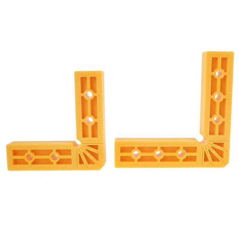 Plastic Positioning Squares Right Angle Clamps 90 Degree Corner Clamp Woodworking Tools for Wood Cabinets Best Gift for