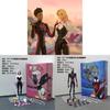 Miles Morales Spiderman Action Figure Pvc Collectible Toy For Fans And Display