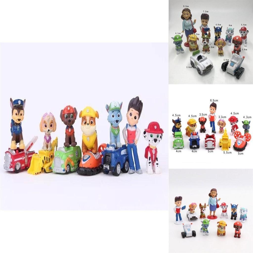 Süße und Coole Paw Patrol Figuren Ideale Schreibtischdekorationen 12er Sammlungsset