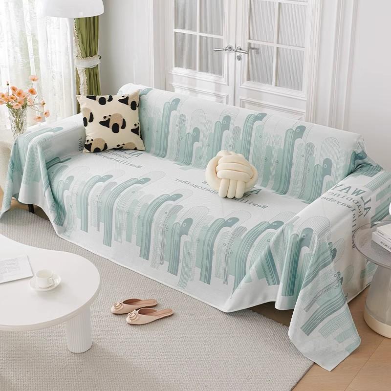 Hjem Sofa Matte Pledd Sommer Is Silke Sofa Håndkle Camping Piknik Teppe Deksel Sofatrekk