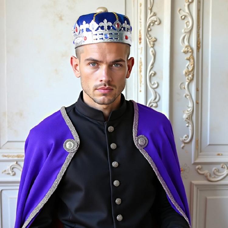 King Crown Hat Royal King Crowns Party Hat King Queen Crowns Birthday Crown Hat Halloween Headwear Costume Accessories