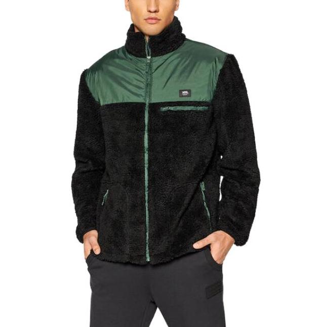 Vans Puffer Jackets Men's Black Stand Collar Moderate Other VN0A5KLQZ17