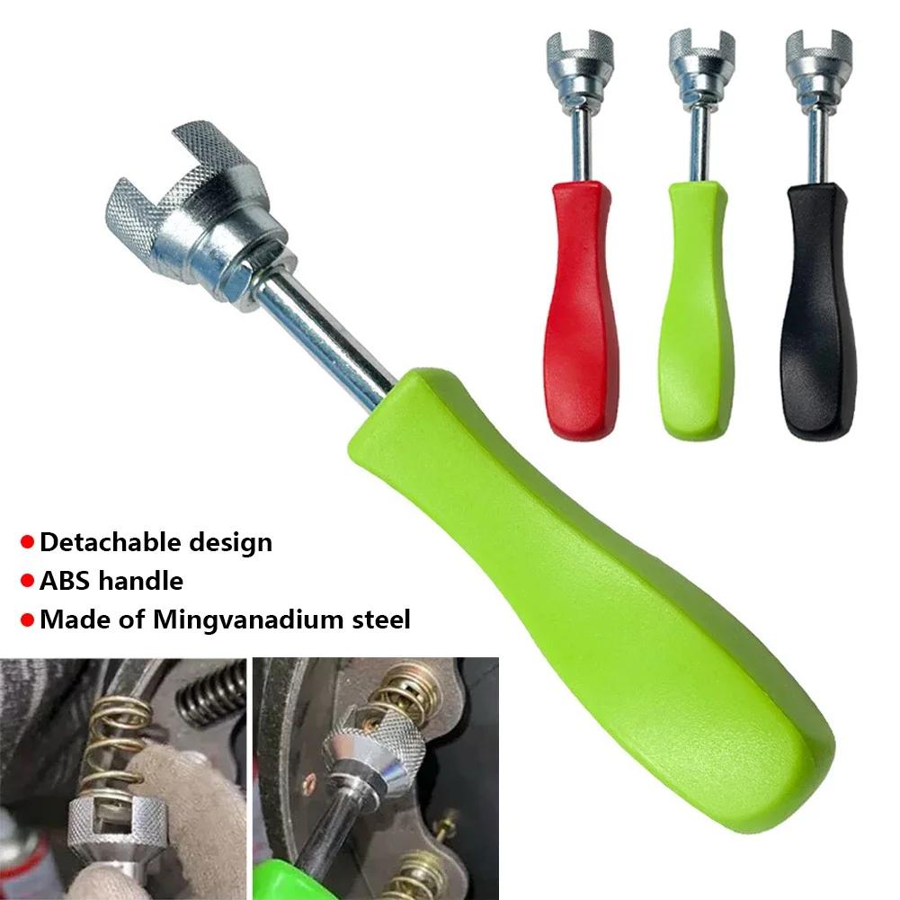 Car Drum Brake Spring Installation Tool Hold down Washer Spring Shoe Compressor Brake Spring Washer Worker Disassembly Equipment
