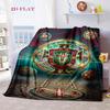 Portuguese Heritage Emblem blanket sofa blanket Suitable for all seasons Outdoor plush blanket Air conditioning blanket Digital printing