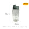 1500ML/50 Oz Large Capacity Cold Water Bottle BPA Free Leak-proof with Filter with Drinking Mark Make Sure You Have Enough Water