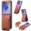 2 in 1 Detachable Vertical Cards Solt Cowboy Pattern Wallet Case For Samsung Galaxy Z Flip 7 FE 6 5 5G Flip6 Stand Pocket Cover