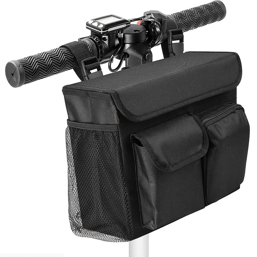 [Hanging Storage Basket] Front-Mounted Multi-Functional Fabric Hanging Storage Basket for Bicycles, Electric Bikes, and Scooters 1pc