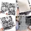 1/4PCS Scene Props Shiny Silver Magic Cube Shape Creative Packaging box Party decorations Candy box Retro 25x25x25cm