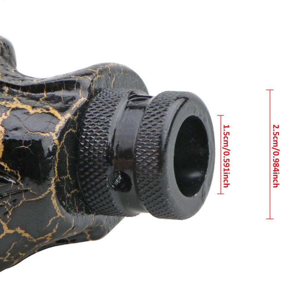 car skull gear shift knob kit Universal Car Skull Head Manual Gear Stick Shift Knob Shifter Lever Black car accessories