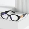 Small Rectangle Blue Light Blocking Reading Glasses Men Women Luxury Brand Square Eyeglasses Frames Transparent Fashion Eyewear