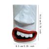 Face Tissue Box Cover Nose Mouth Dispenser Resin Funny Stylish Decorative Napkin