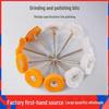 2.35mm Cloth Felt Polishing Wheel with Handle for Mirror, Jade, and Engraving Work