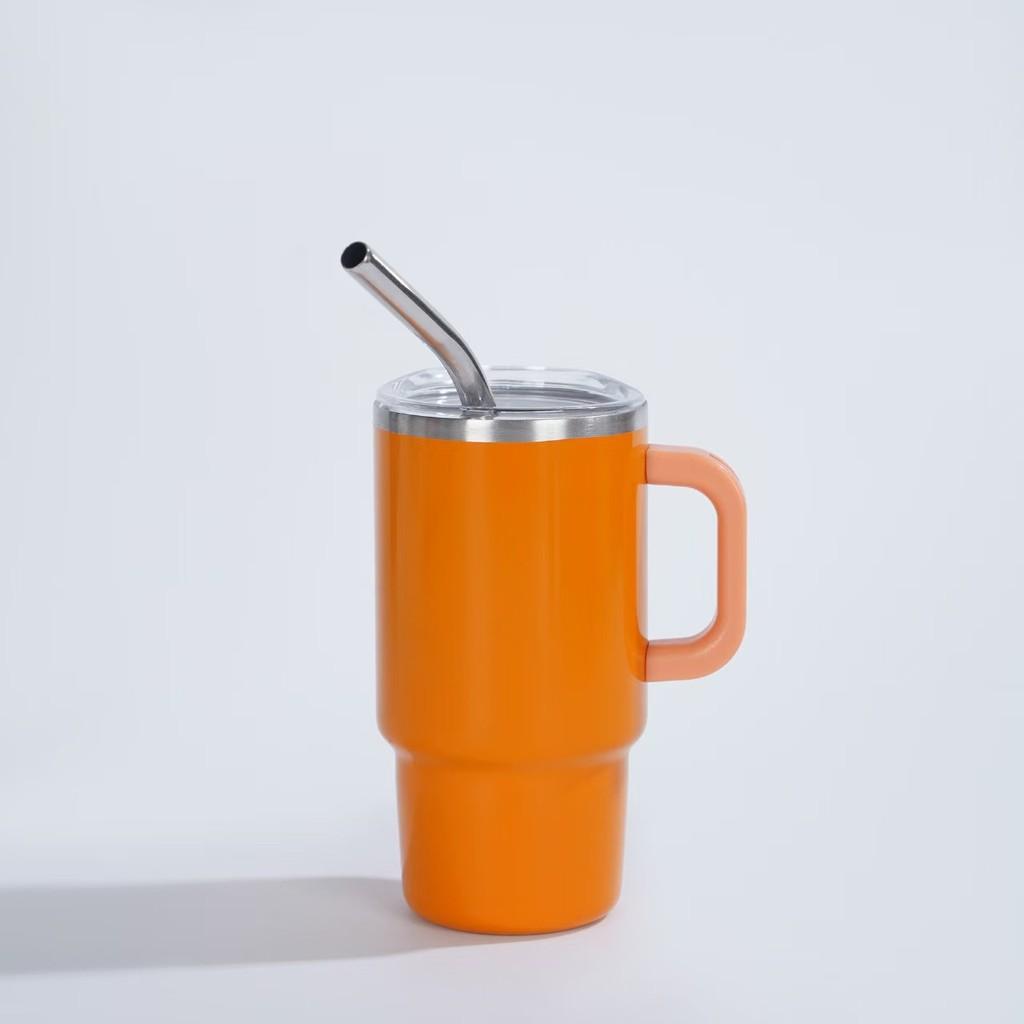 Car Cup 4oz Double Wall Stainless Steel Vacuum Insulated Tumbler With Straw For Travel And Home Use