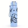 1PC Dad And Me Hand Shake Outline 750ml Color Plastic Water Bottle Leakproof Flip Straw Lid For Sports Office Home Use