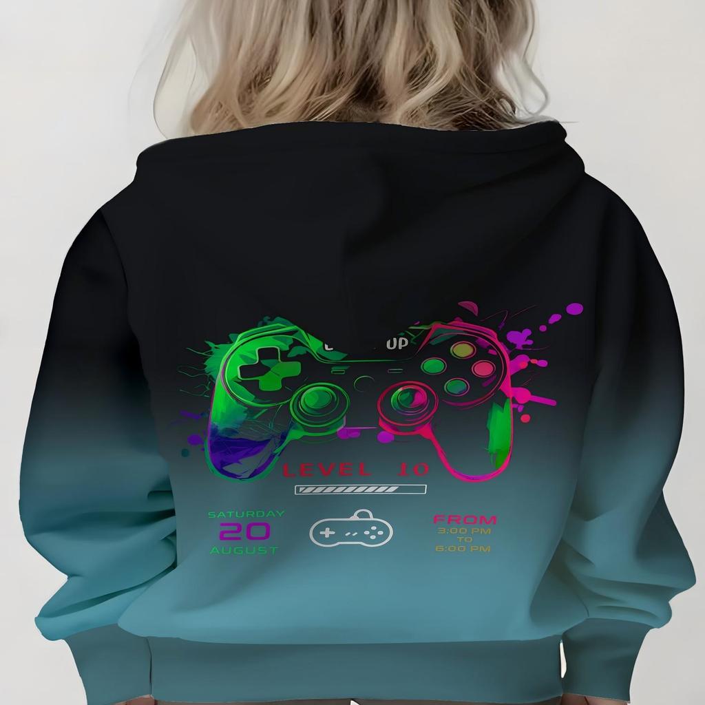 2026 Children's Hoodies 3D Printed New Men's and Women's Hoodies Casual Neutral Hoodies Children's Top Clothing