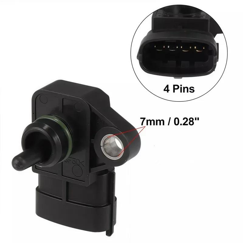 MAP Manifold Absolute Pressure Sensor for 2014 Kia Cadenza 2012-2014 Hyundai Azera 2011-2014 Hyundai Santa Fe 39300-3C300
