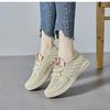 Fashion Summer 2025 Women Breathable Mesh Shoes Flying Knit Casual Hollow Mother Shoes Versatile Running Shoes