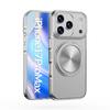 Luxury Rotating Magnetic Stand MagSafe Case for iPhone 17 16 15 14 13 12 Pro Max 17Air 17Pro 16e Metal Button Ripple Shape Cover