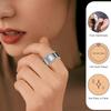 Paquete de 2 Anillos Apilables Chapados en Oro de 14 Quilates para Oura Gen 4/Oura Gen 3, Anillo Oura Apilable con Circonita Cúbica Simulada Diamante para Mujeres