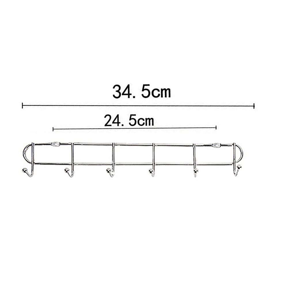 Towel Hanger Kitchen Clothes Hook Wall Mounted Door Rear Rack Wall Door Hook for Home Kitchen