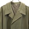 EAST GERMANY ARMY 70s 80s Vintage Raincoat K52 Khaki Military Men's Used