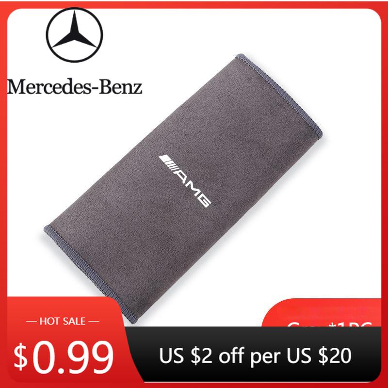 Samolepka na auto Semišový Korálový Fleece Ručník do myčky Auta Měkký Čisticí hadřík Sušicí ručník Pro Mercedes Benz AMG W204 W205 W203 W211 W212 W2