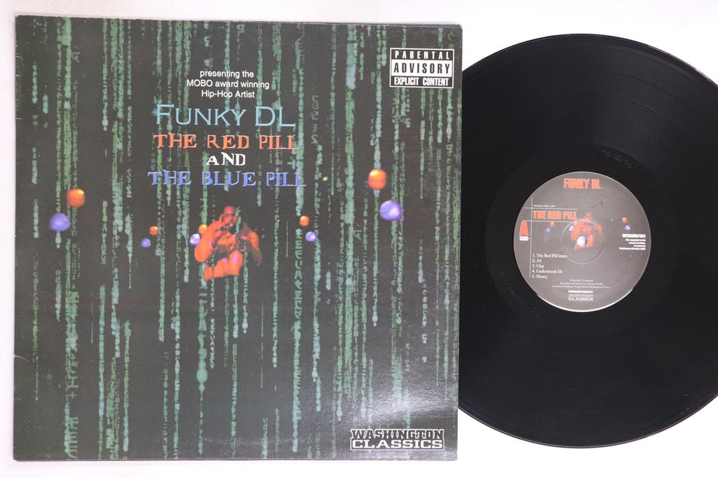 LP Record FUNKY DL - Red Pill And The Blue Pill WCCARMLP001 Washington Clas 2003 UK Rap & Hip-Hop/R&B Used