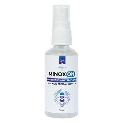 Erkek saç büyüme losyonu Minoxidil %5 Minoxon 50 ml