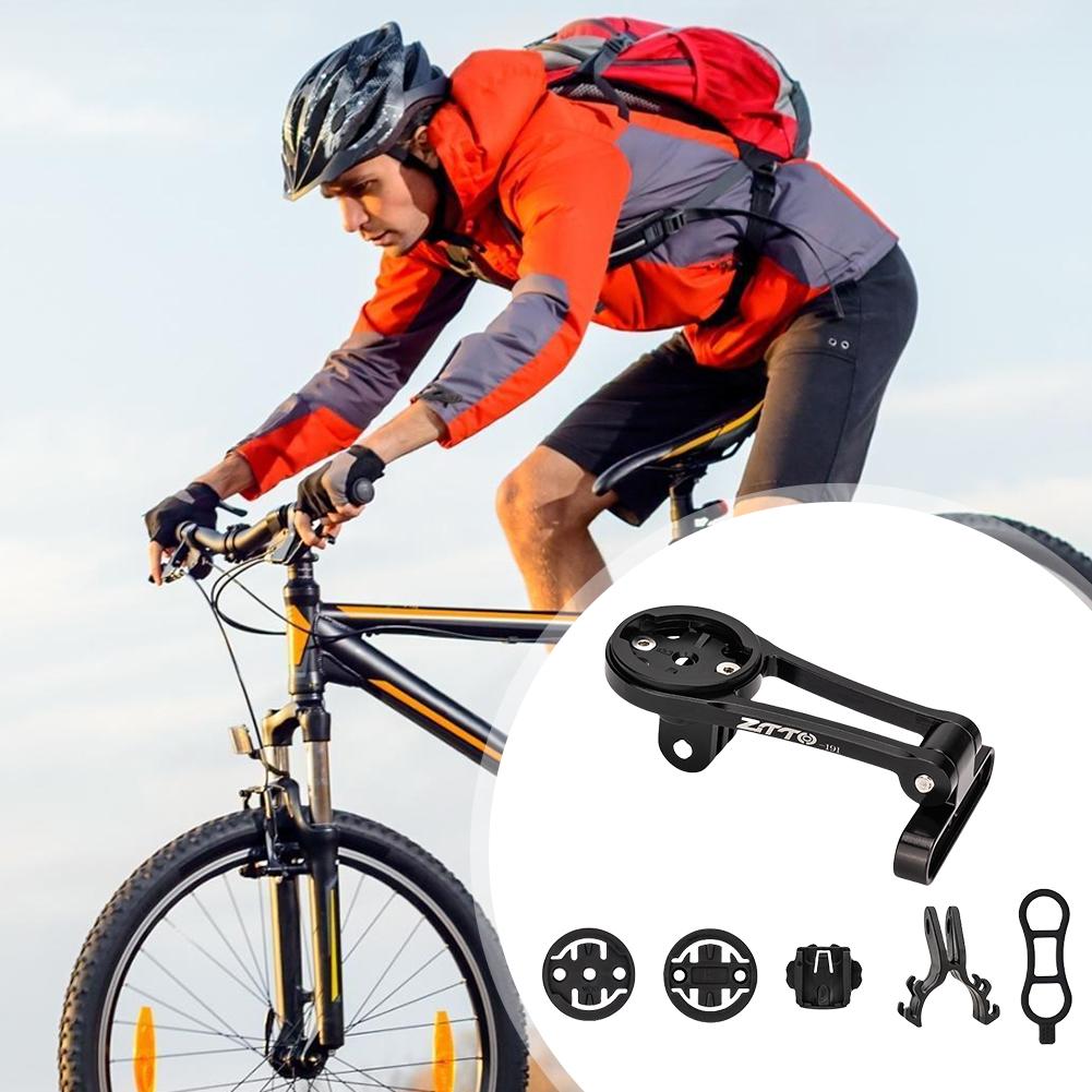 Adjustable Bicycle Computer Holder Aluminum Alloy Bike Handlebar Speedometer Mount Bicycle Stem Computer Mount Bike Accessories