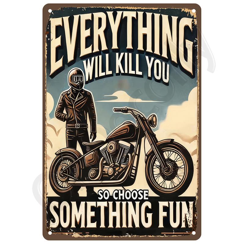 Metal Signs Pictures Wall Art Plate Posters Home Decor Retro Vintage Bar Bedroom Living Room Decorations Items Tin Signs Luxu