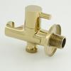 BOSN Brass Shattaf Valve Bidet Sprayer Holder Chrome Finish Modern Design Bathroom with 2-Year Warranty