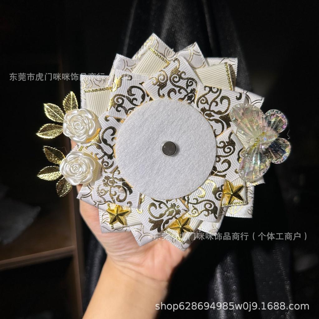 2025 new cabbage badge holder two-dimensional peripheral pendant bar star decorative brooch display holder in stock