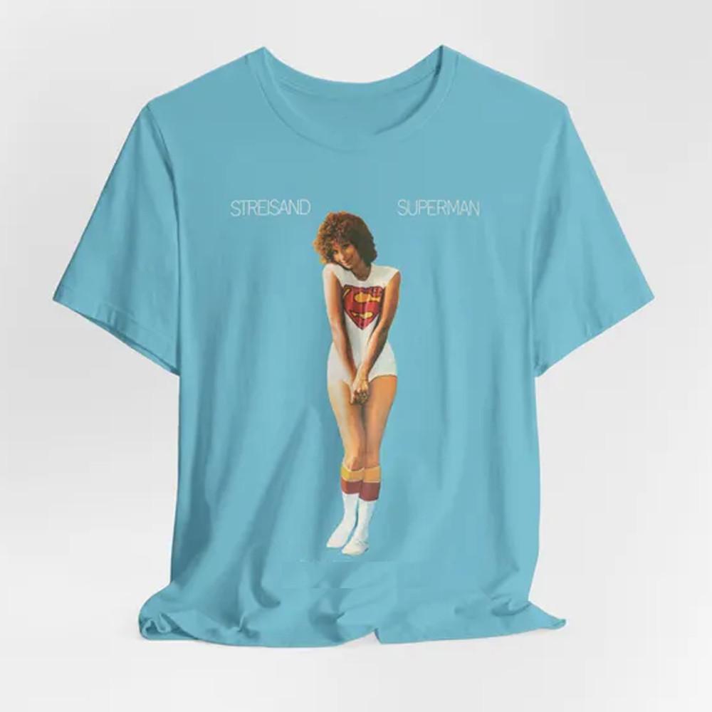 

Barbra Streisand super blue man T-shirt unisex All sizes 1F1426 Unisex T-Shirt S