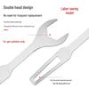 Universal Multi-Functional Wrench for CO2, O2, and Argon Cylinder Valves with Thickened Pressure Reducer