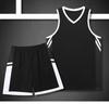 Unisex Basketball Uniform Set: Jerseys for Students, Team Vests, Youth Sports Training Kits with Custom Printing
