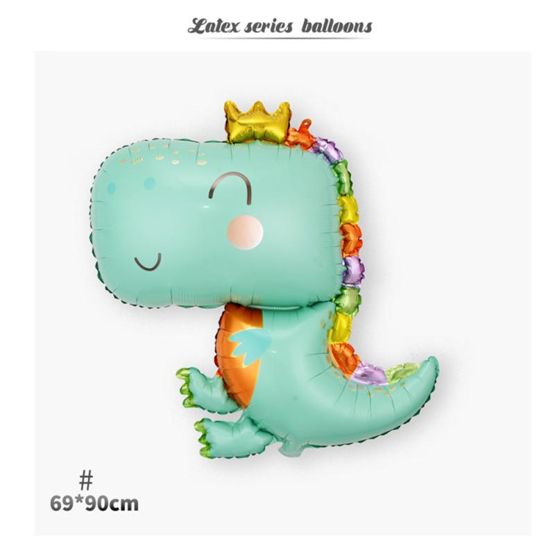 Aluminum Film Dinosaur  Shape  Balloon Party Birthday Decoration Balloon Children Toys