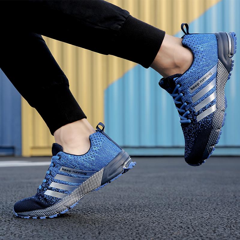 Buty Męskie Oddychające Klasyczne Buty do Biegania Dla Mężczyzn Outdoor Lekkie Wygodne Buty Siatkowe Wsuwane Codzienne Buty do Chodzenia Tenis