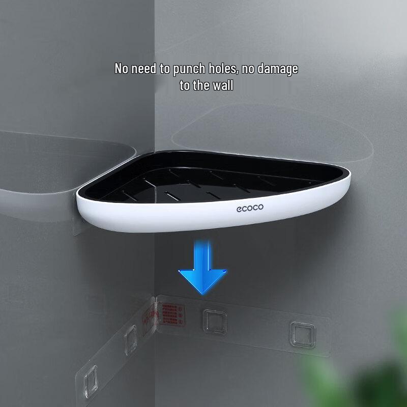 ecoco No-Drill Bathroom Storage Shelf