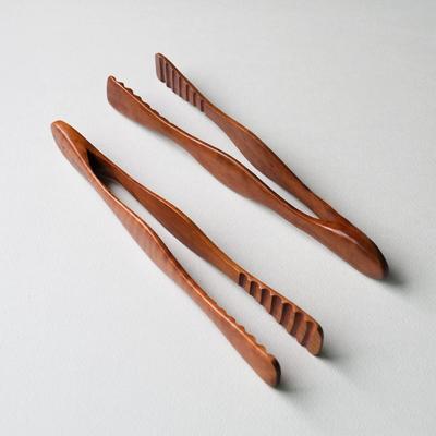 Romwood Rosewood Wooden Tongs