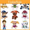 Conjunto Fofo e Abraçável de Pelúcias Patrulha Canina Com Ryder Marshall Rubble Chase Rocky Zuma Skye