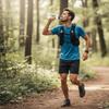 Lightweight Folding Sport Water Bottle 250/500ml Running Water Cup Soft Water Bag  Outdoors
