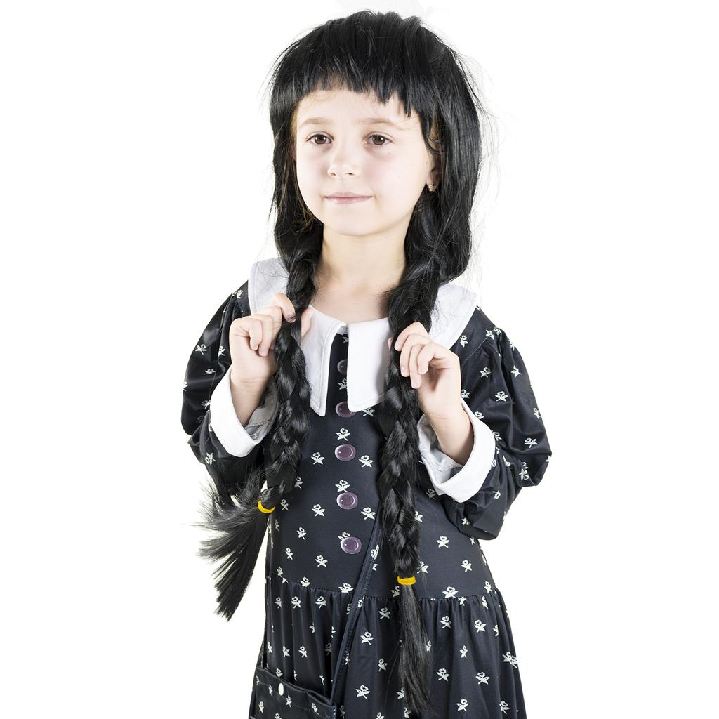 Wednesday Adams costume fancy dress party carnival costume 134-140