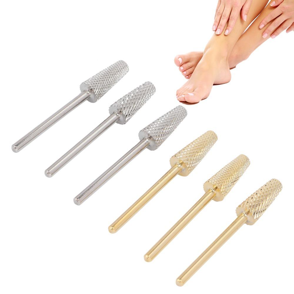 6pcs Tungsten Steel Tungsten Steel Grinding Head Nail Sanding Head  Manicure And Pedicure Work