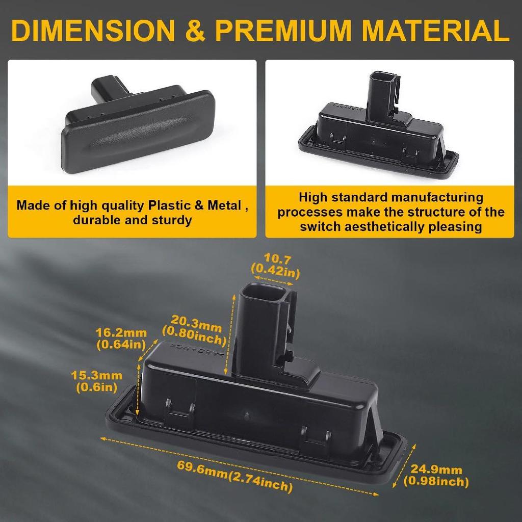 81260-A5000 Trunk Tailgate Switch Compatible with Hyundai.