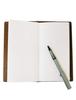 Collasaro Genuine Leather Notebook, Planner, Diary, Regular Size (Black)