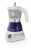 Ariete moka aroma capri electric moka pot 4 cups White/Blue