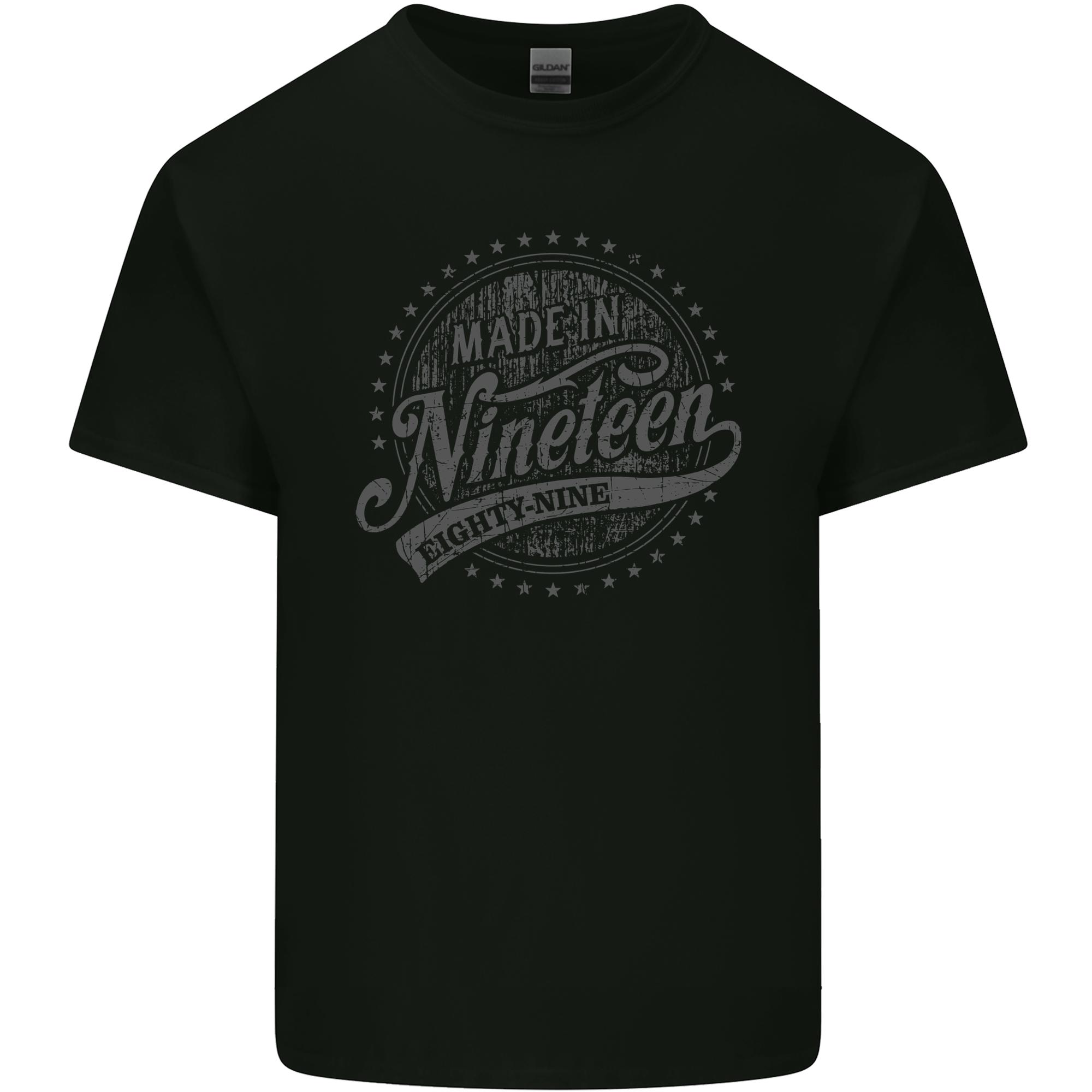 Distressed 37th Birthday Made In 1989 Unisexs Light Cotton TShirt S